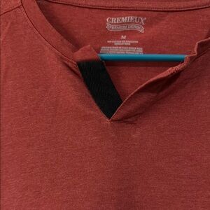 Daniel Cremieux Red Short Sleeve Tee Casual Comfort